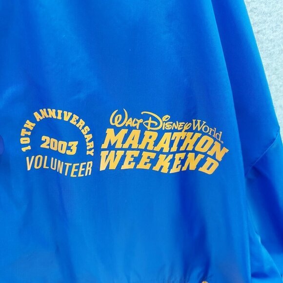 Disneys Wide World Of Sports Marathon weekend 2003 XL Volunteer Windbreaker - Picture 2 of 7
